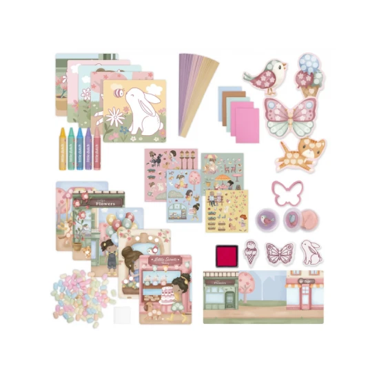 Kreativní sada Little Dutch Rosa & Friends pro děti