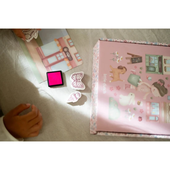 Kreativní sada Little Dutch Rosa & Friends pro děti