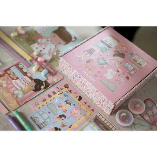 Kreativní sada Little Dutch Rosa & Friends pro děti