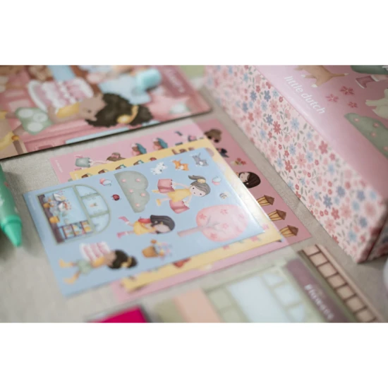 Kreativní sada Little Dutch Rosa & Friends pro děti