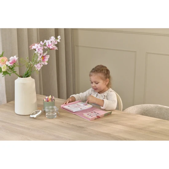 Omalovánky s vodovkami a samolepkami Rosa Fairy Garden