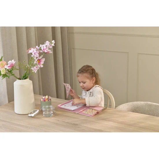 Omalovánky s vodovkami a samolepkami Rosa Fairy Garden