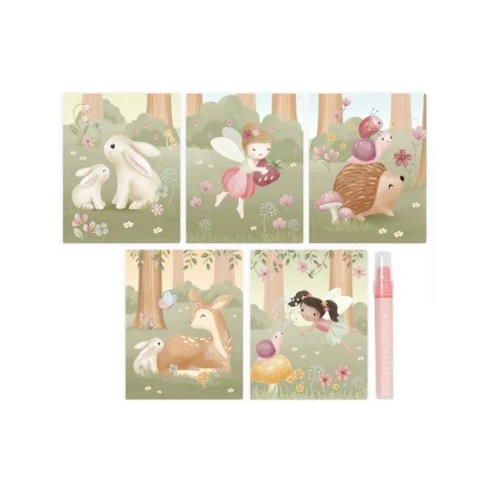 Kniha kouzlení s vodou Rosa Fairy Garden