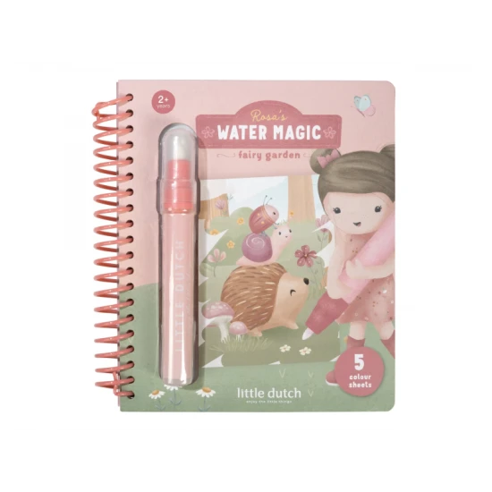 Kniha kouzlení s vodou Rosa Fairy Garden