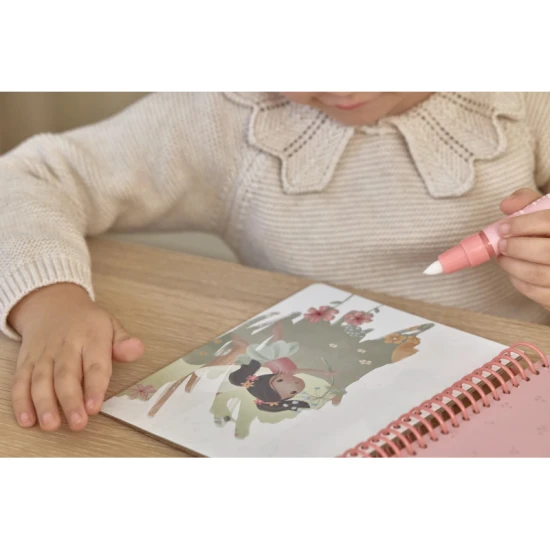 Kniha kouzlení s vodou Rosa Fairy Garden