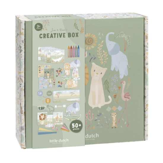 Kreativní sada Safari Friends – Little Dutch 126913LD
