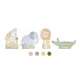 LITTLE DUTCH Kreativní sada s bambulkami Safari Friends