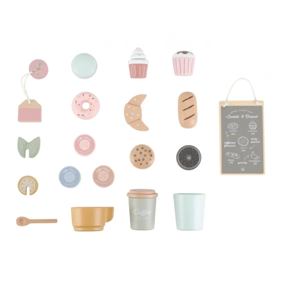 Kávovar dřevěný velký s příslušenstvím Coffee House Kávovar dřevěný velký s příslušenstvím Coffee House