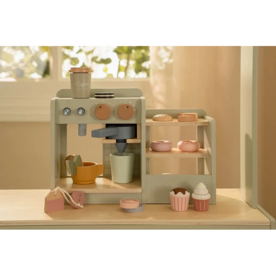 Kávovar dřevěný velký s příslušenstvím Coffee House Kávovar dřevěný velký s příslušenstvím Coffee House