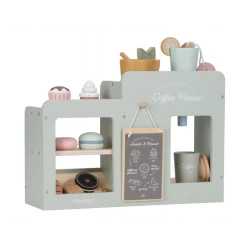 Kávovar dřevěný velký s příslušenstvím Coffee House Kávovar dřevěný velký s příslušenstvím Coffee House