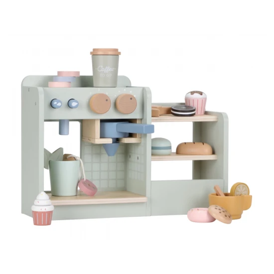 Kávovar dřevěný velký s příslušenstvím Coffee House Kávovar dřevěný velký s příslušenstvím Coffee House