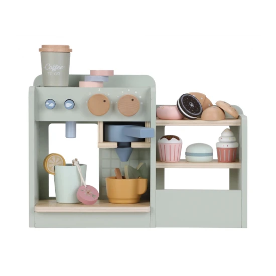 Kávovar dřevěný velký s příslušenstvím Coffee House Kávovar dřevěný velký s příslušenstvím Coffee House