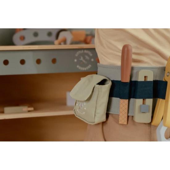 Pásek s dřevěným nářadím Blue Pásek s dřevěným nářadím Blue