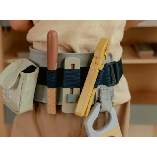 Pásek s dřevěným nářadím Blue Pásek s dřevěným nářadím Blue