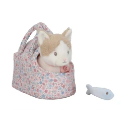 Kočka plyšová v kabelce