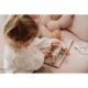 Přebalovací taška pro panenky Little Dutch Soft Flowers s plenou, přebalovací podložkou a bryndáčkem v květinovém designu
