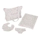 Přebalovací taška pro panenky Little Dutch Soft Flowers s plenou, přebalovací podložkou a bryndáčkem v květinovém designu
