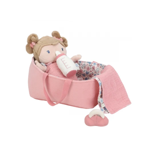 Panenka v košíku Rosa 25 cm