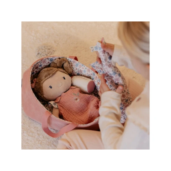 Panenka v košíku Rosa 25 cm