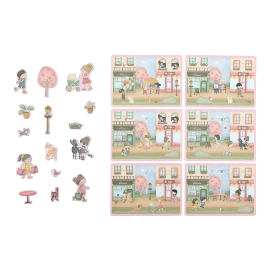 Magnetická hra nakupování Rosa – Little Dutch 4785LD