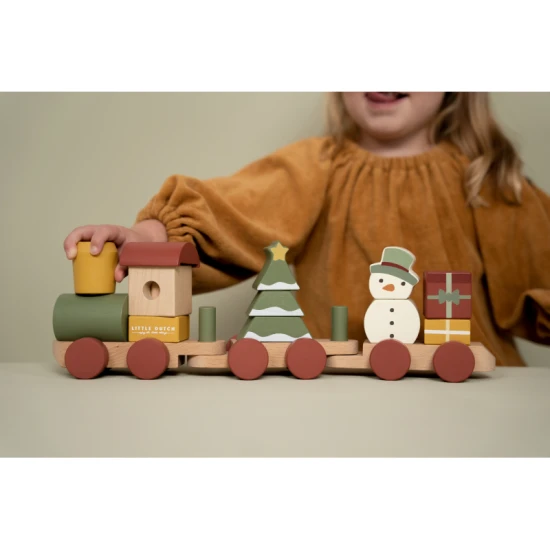 Vánoční vláček – Little Dutch 4861LD