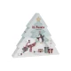 Vánoční puzzle XL Little Dutch, složený vánoční stromek se sobem a zajíčkem