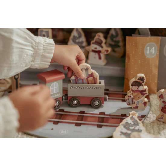 Adventní kalendář Vlakové nádraží – Little Dutch 4880LD
