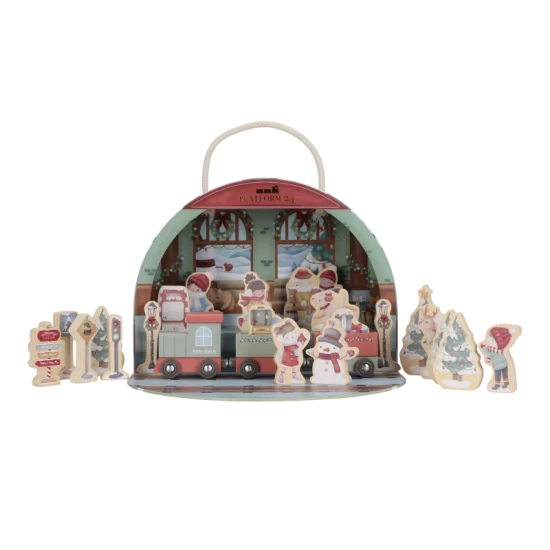 Adventní kalendář Vlakové nádraží – Little Dutch 4880LD