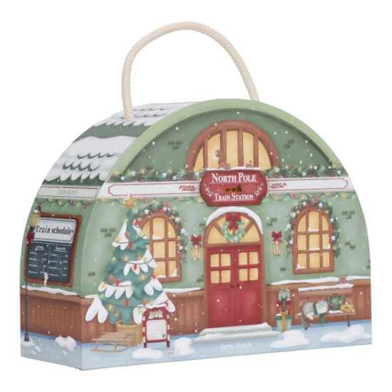 Adventní kalendář Vlakové nádraží – Little Dutch 4880LD