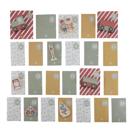 Adventní kalendář Vlakové nádraží – Little Dutch 4880LD