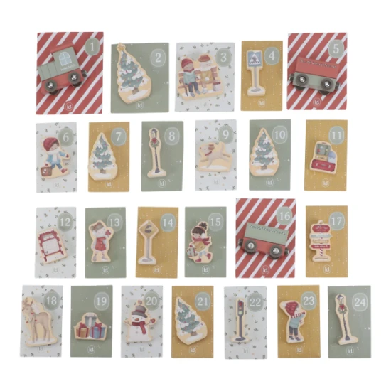 Adventní kalendář Vlakové nádraží – Little Dutch 4880LD
