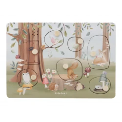 Vkládací puzzle se zvukem Forest Friends Vkládací puzzle se zvukem Forest Friends