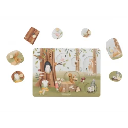 Vkládací puzzle se zvukem Forest Friends Vkládací puzzle se zvukem Forest Friends