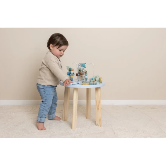 Dřevěný stolek s aktivitami Forest Friends od Little Dutch