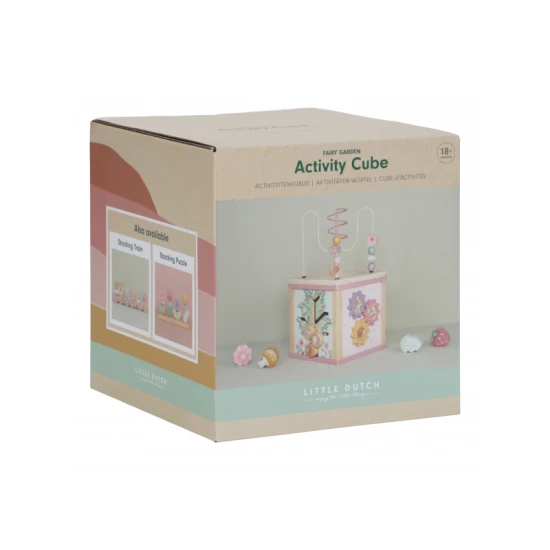 Podpořte rozvoj dětí s dřevěnou kostkou Little Dutch