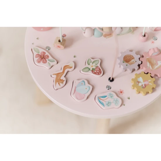 Dřevěný multifunkční stolek pro děti 