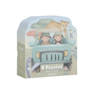 Puzzle 6v1 Safari Friends