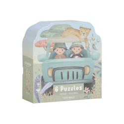 Puzzle 6v1 Safari Friends