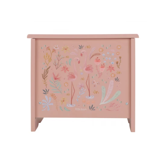 Little Dutch Piano dřevěné Pink Safari Friends 7477LD