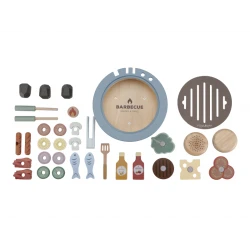 Barbecue sada dřevěná