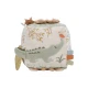 Little Dutch Kostka textilní s aktivitami Safari Friends 8309LD