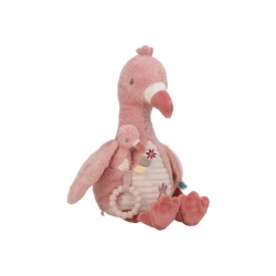 Plameňák plyšový s aktivitami Safari Friends