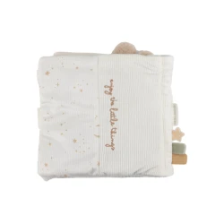 Textilní knížka s aktivitami Newborn Naturals Textilní knížka s aktivitami Newborn Naturals