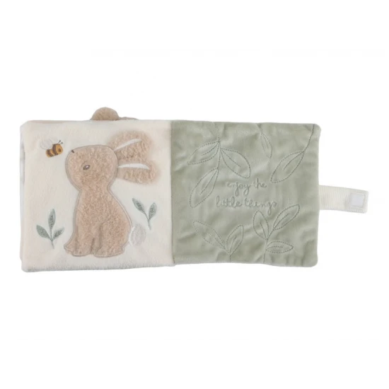 Interaktivní textilní knížka pro miminka – Little Dutch Newborn Naturals