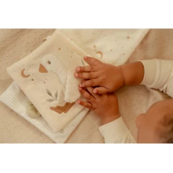 Textilní knížka s aktivitami Newborn Naturals