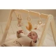 Dřevěná hrazdička pro miminka Newborn Naturals
