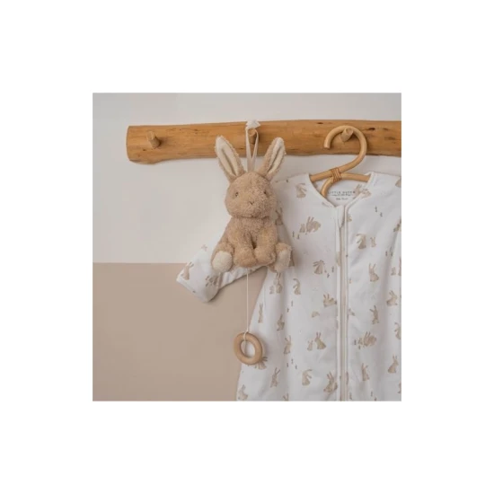 Hudební zajíček zabaví miminko doma i na cestách.