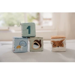 Textilní kostky Forest Friends 4 ks