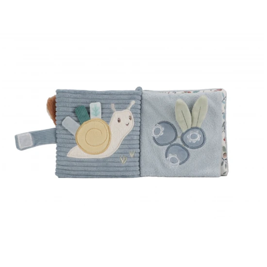 Závěsná textilní knížka s aktivitami Forest Friends pro děti