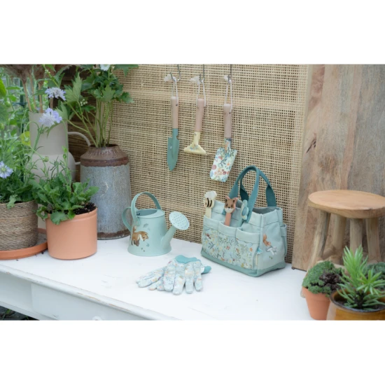 Dětská zahradnická sada Forest Friends s konvičkou, rukavicemi a nářadím